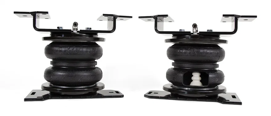 LoadLifter 5000 ULTIMATE; Leaf spring air spring kit with internal jounce bumper