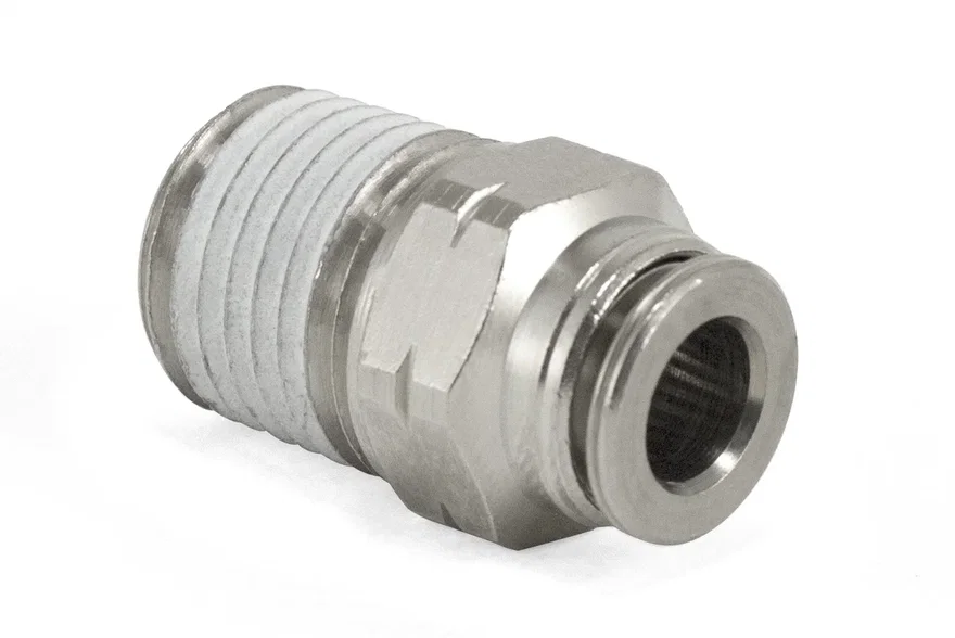 Straight - Male 1/4" NPT x 1/4 " Tube