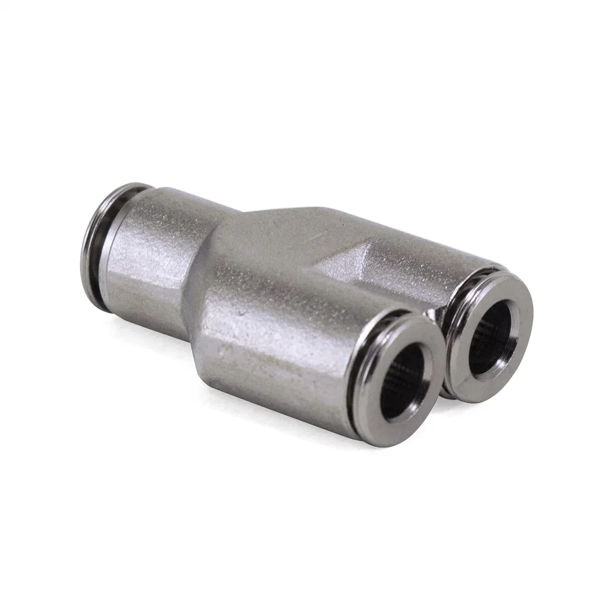 Y-Tee 1/4" Tube x1/4" Tube x 1/4" Tube