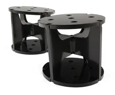 Air Spring Spacers - 4" - Angled image 2