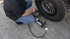 Digital Portable Compressor with 7-way adapter image 10