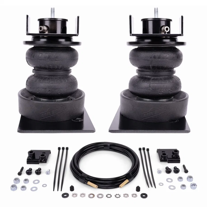 LoadLifter air spring kit with Universal Air Spring Cradle for Jeep Gladiator