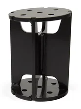 Air Spring Spacers - 6" - Angled image 3