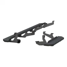 RidgeStep 6-1/2" x 96", 36" Black Steel Running Boards, Select Ram ProMaster image 2