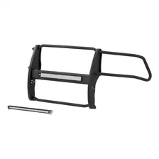 Pro Series Black Steel Grille Guard with Light Bar, Select Dodge, Ram 2500, 3500 image 1