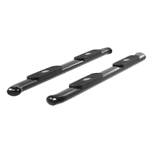 4" Black Steel Oval Side Bars, Select Silverado, Sierra 1500, 2500, 3500 HD image 2