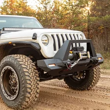 TrailChaser Jeep Wrangler JL, Gladiator Aluminum Front Bumper Corners image 3
