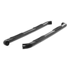 3" Round Black Stainless Side Bars, Select Silverado, Sierra 1500, 2500, 3500 HD image 2