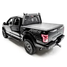 AdvantEDGE 5-1/2" x 91" Black Aluminum Side Bars, Select Ford F-Series Crew Cab image 3