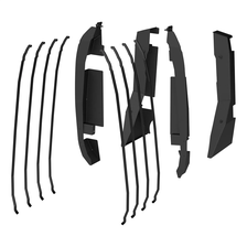 Door Hinge Covers for ARIES Tube Doors-Ford Bronco 4-Door image 1