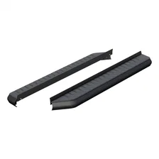 AeroTread 5" x 70" Black Stainless Running Boards (No Brackets) image 1