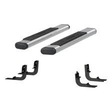 6in. x 53in. Polished Stainless Oval Side Bars; Select Ram 1500; 2500; 3500 image 2