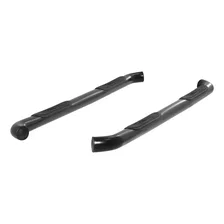 3" Round Black Steel Side Bars, Select Land Rover LR3 image 2