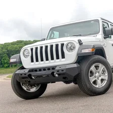 TrailChaser Jeep Wrangler JL, Gladiator Aluminum Front Bumper (Option 6) image 3