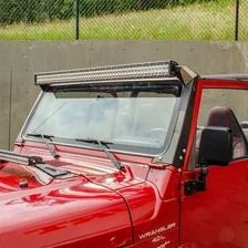 Jeep TJ Roof Light and Brackets image 1