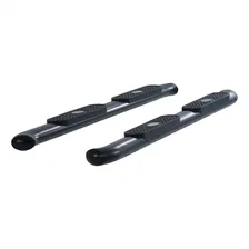 4" Black Steel Oval Side Bars, Select Dodge Ram 1500, 2500, 3500 image 2