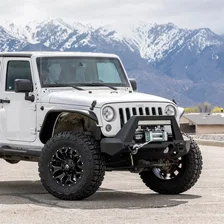 TrailChaser Jeep Wrangler JK Aluminum Front Bumper (Option 2) image 3