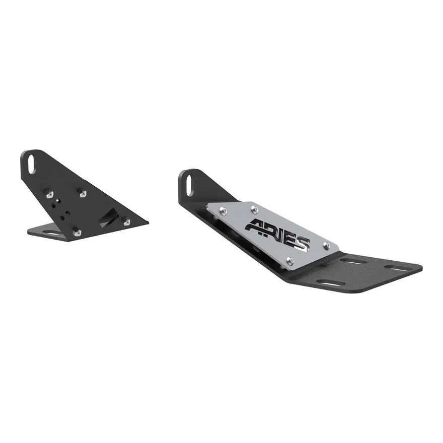 Jeep TJ Hood Light Mounting Brackets