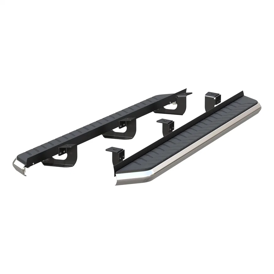 AeroTread 5" x 73" Polished Stainless Running Boards, Select Ford Explorer