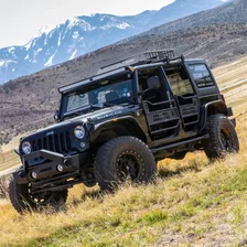 Jeep Wrangler JK Aluminum Rear Tube Doors image 2