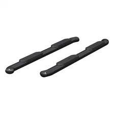 4" Black Steel Oval Side Bars, Select Dodge, Ram 1500, 2500, 3500 image 2