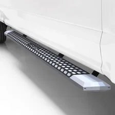 AdvantEDGE 5-1/2in. x 53in. Chrome Aluminum Side Bars; Select Silverado; Sierra image 1