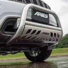 Front 3" Polished Stainless Bull Bar, Select Dodge, Ram 1500 image 1