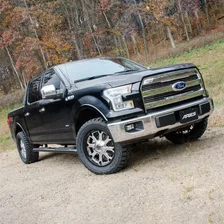 AscentStep 5-1/2" x 75" Black Steel Running Boards, Select Ford F150, F250, F350 image 3