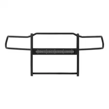 Pro Series Black Steel Grille Guard with Light Bar, Select Dodge, Ram 1500 image 2
