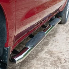 4" Polished Stainless Oval Side Bars, Select Silverado, Sierra 1500, 2500, 3500 image 4
