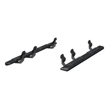AscentStep 5-1/2" x 91" Black Steel Running Boards, Select Ford F-Series Crew image 2