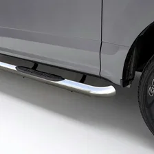 3" Round Polished Stainless Side Bars, Select Dodge Durango image 1