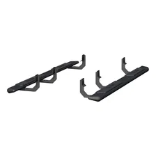 AscentStep 5-1/2" x 85" Black Steel Running Boards, Select Nissan Titan, XD image 2
