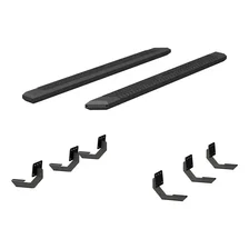 AdvantEDGE 5-1/2" x 91" Black Aluminum Side Bars, Select Ram 1500 image 2