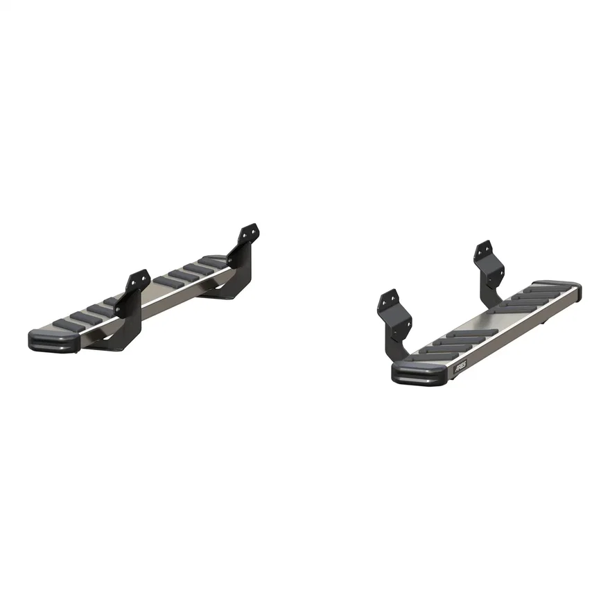 NovaTrac 6in. x 53in. Polished Stainless Running Boards; Select Ford