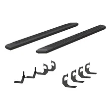 AdvantEDGE 5-1/2" x 91" Black Aluminum Side Bars, Select Silverado, Sierra image 2