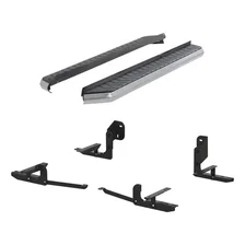 AeroTread 5" x 70" Polished Stainless Running Boards, Select Nissan Pathfinder image 2