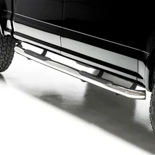 3" Round Polished Stainless Side Bars, Select Ford F-150, F-250, F-350 image 4