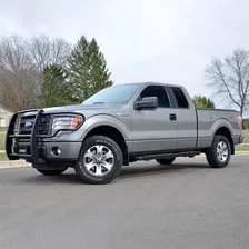 6in. x 75in. Black Aluminum Oval Side Bars; Select Ford F-150 image 5