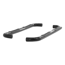 3" Round Black Steel Side Bars, Select Hummer H3 image 2