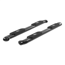 4in. Black Steel Oval Side Bars; Select Ford F-150; Lincoln Mark LT image 2