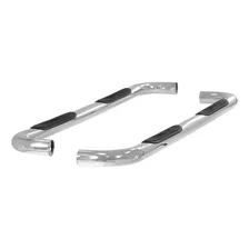 3" Round Polished Stainless Side Bars, Select Silverado, Sierra 1500, 2500, 3500 image 2