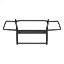 Pro Series Black Steel Grille Guard with Light Bar, Select Ford Ranger image 2