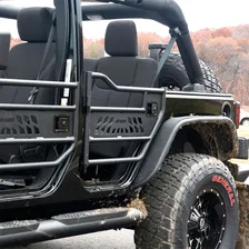Jeep Wrangler JK Aluminum Rear Tube Doors image 3