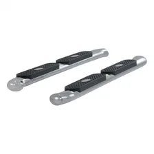 4" Polished Stainless Oval Side Bars, Select Toyota Tacoma image 2