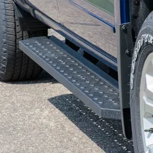 RidgeStep 6-1/2" x 75" Black Steel Running Boards, Select Silverado, Sierra Crew image 4