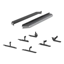AeroTread 5" x 67" Polished Stainless Running Boards, Select Equinox, Terrain image 2