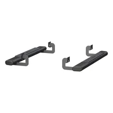 6in. x 53in. Black Aluminum Oval Side Bars; Select Ford F-150 image 2