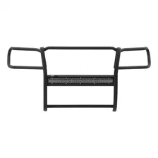 Pro Series Black Steel Grille Guard with Light Bar, Select Toyota Tacoma image 2