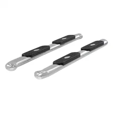 4" Polished Stainless Oval Side Bars, Select Dodge Ram 1500, 2500, 3500 image 2